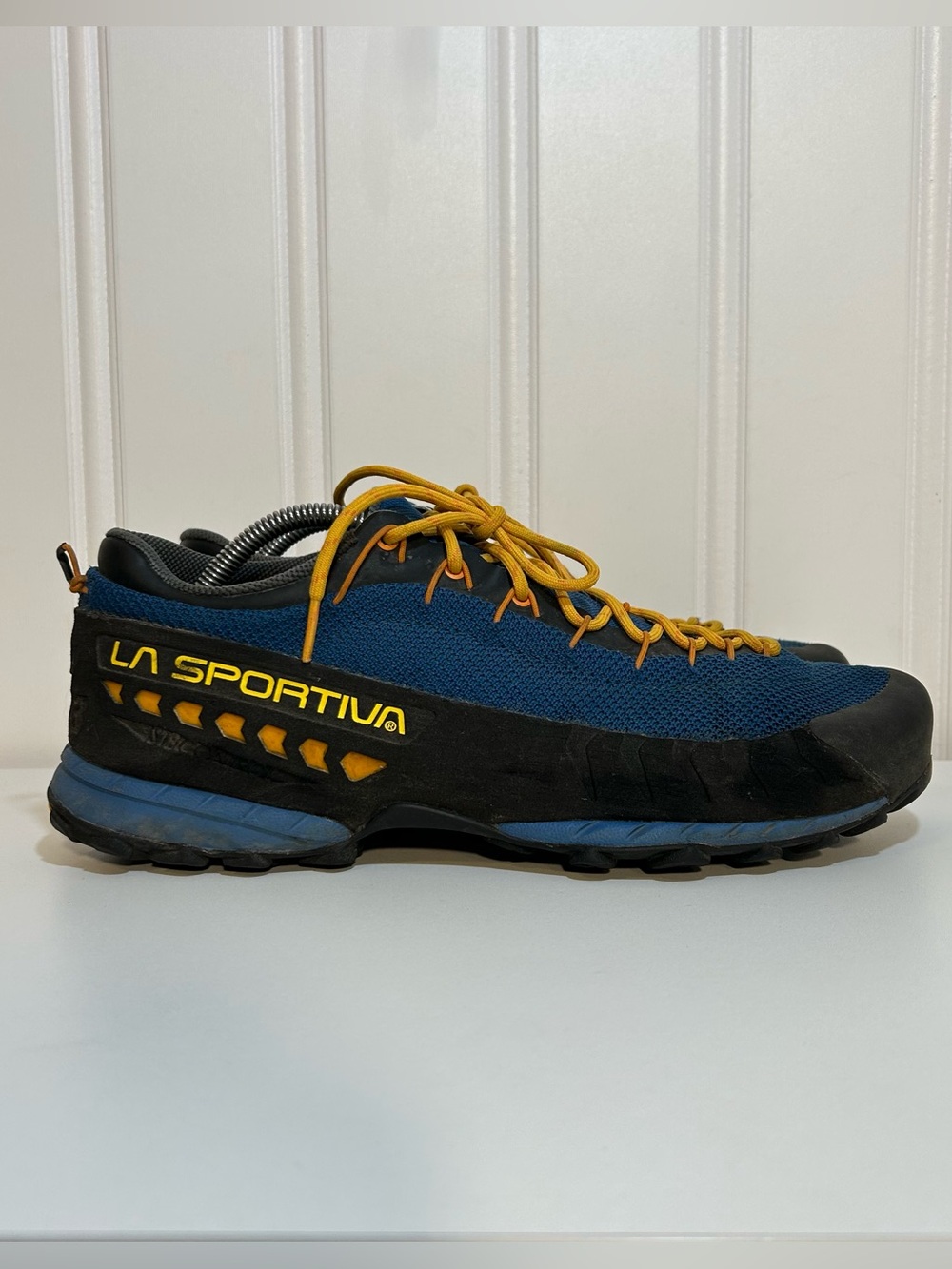 La Sportiva TX3 blue yellow Laces outdoor shoes 1989 men’s 12.5